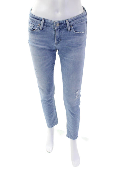 Superdown Womens Cotton Straight Leg Utility Zip Fly Casual Pants Green Size S