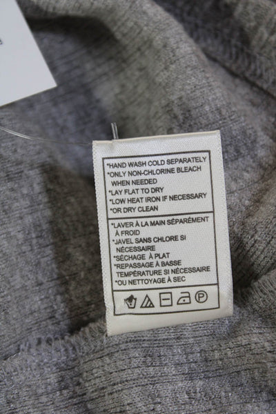 BB Dakota Womens Long Sleeve Pullover Turtleneck Sweater Gray Size XS