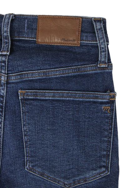 Madewell Womens Zipper Fly High Rise Medium Wash Skinny Jeans Blue Size 23