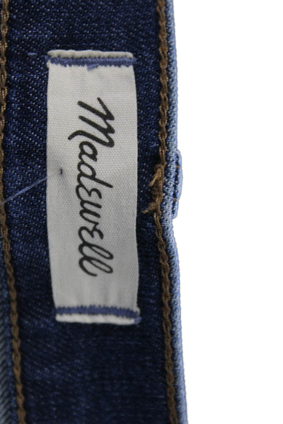 Madewell Womens Zipper Fly High Rise Medium Wash Skinny Jeans Blue Size 23