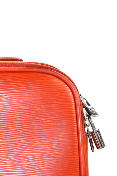 Louis Vuitton Unisex Pegase 50 Zipper Closure Solid Rolling Suitcase Orange