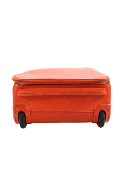Louis Vuitton Unisex Pegase 50 Zipper Closure Solid Rolling Suitcase Orange