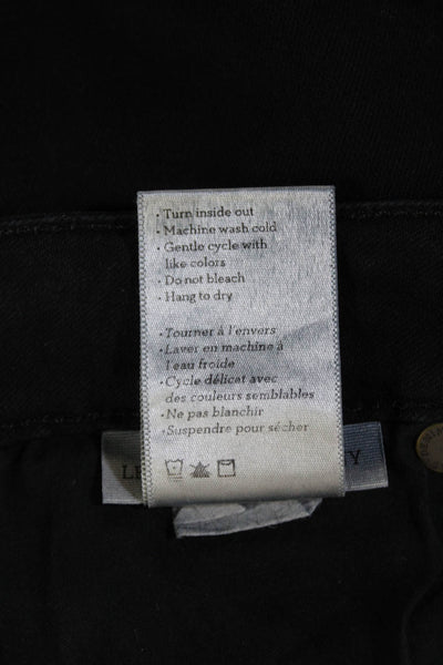 Paige Womens Cotton Blend Classic Skinny Fit Zip Fly Jeans Navy Blue Size 26