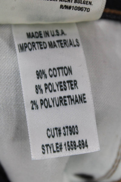 Citizens of Humanity Womens Cotton Mid Rise Pocketed Skinny Jeans Blue Size 24