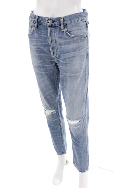 Citizens of Humanity Womens Cotton Five Pocketed Skinny Jeans Blue Size 26