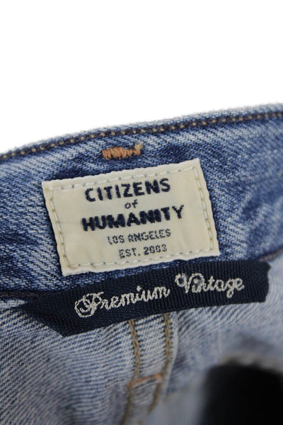 Citizens of Humanity Womens Cotton Five Pocketed Skinny Jeans Blue Size 26