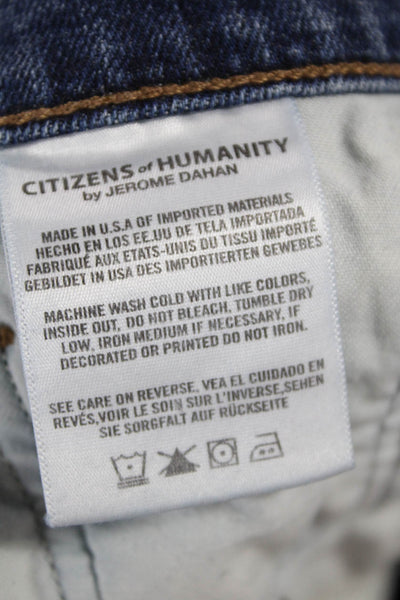 Citizens of Humanity Womens Cotton Five Pocket High Rise Jeans Blue Size 26