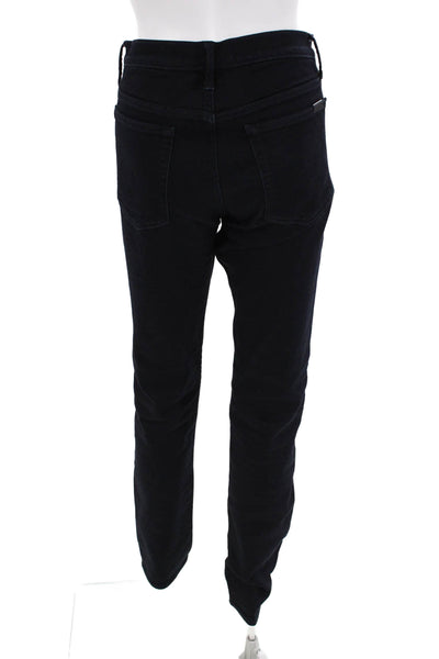 Joes Womens Cotton Button Zip Slim Leg Lined Denim Jeans Blue Size EUR 30