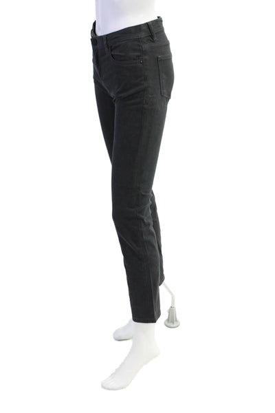 DL1961 Childrens Girls Hawke Skinny Leg Dab Jeans Gray Cotton Size 14