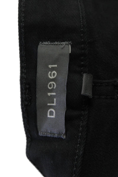 DL1961 Childrens Girls Hawke Skinny Leg Dab Jeans Gray Cotton Size 14