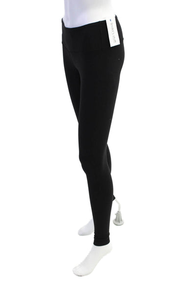 Lululemon Womens Pull On High Rise Athletic Leggings Black Size 4