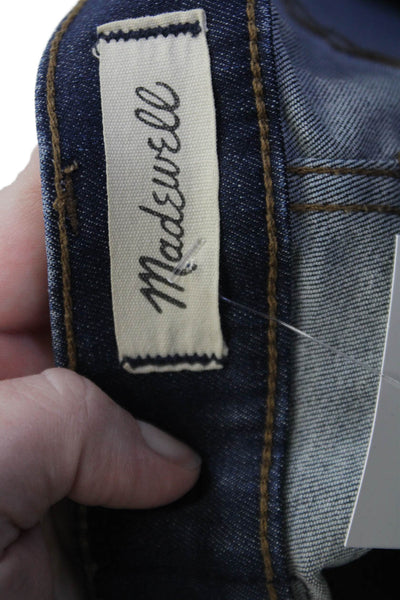 Madewell Womens Cotton High Rise Skinny Denim Jeans Blue Size EUR 25
