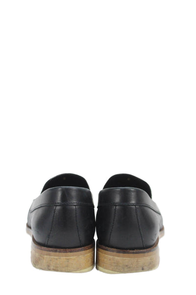 Everlane Womens Rounded Toe Slip On Lined Dress Oxford Shoes Black Size 08