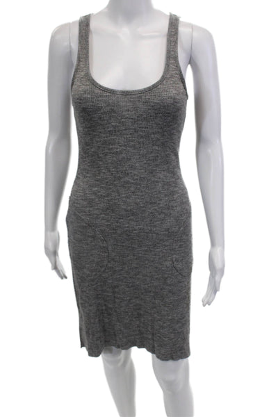 Rachel Rachel Roy Women's Scoop Neck Sleeveless Midi Dress Gray Size XS