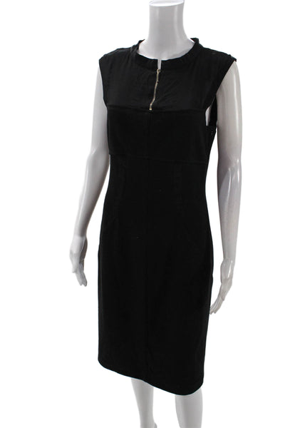 Philosophy di Alberta Ferretti Womens Sleeveless Pencil Dress Black Size 8
