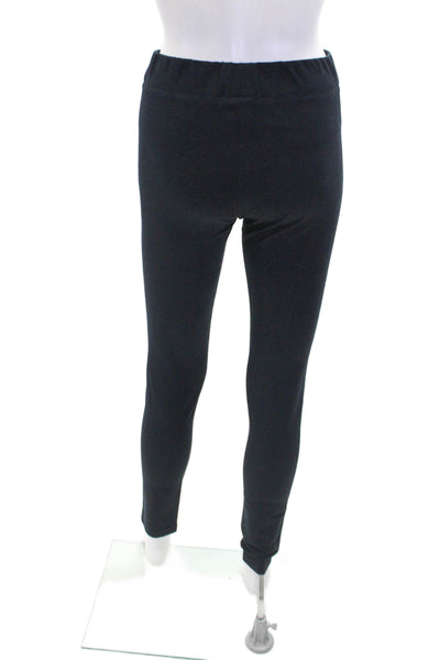 Joseph Womens Elastic Waist Slim Fit Stretch Legging Pants Navy Blue Size 36