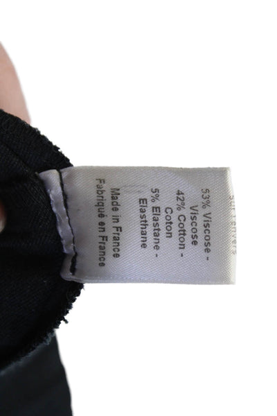 Joseph Womens Elastic Waist Slim Fit Stretch Legging Pants Navy Blue Size 36