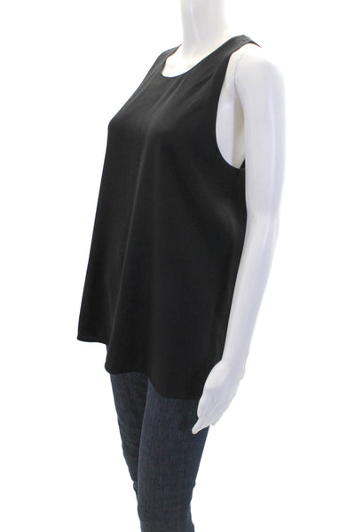 Vince Womens Sleeveless Tank Top Black Size M