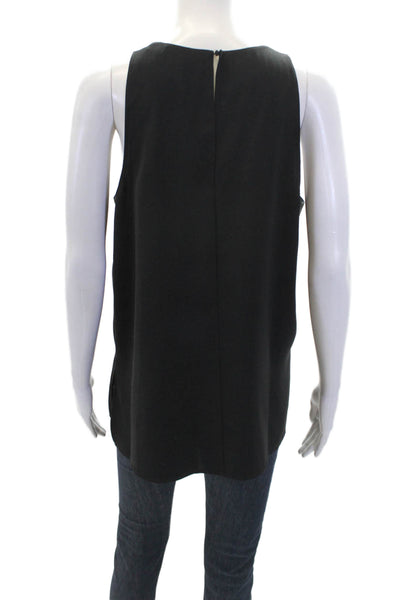 Vince Womens Sleeveless Tank Top Black Size M