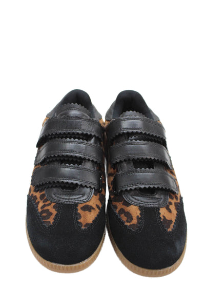 Silent D Womens Animal Print Fashion Sneakers Brown Size 10