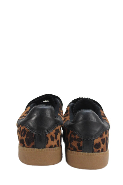 Silent D Womens Animal Print Fashion Sneakers Brown Size 10