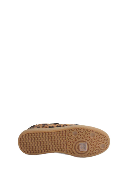Silent D Womens Animal Print Fashion Sneakers Brown Size 10