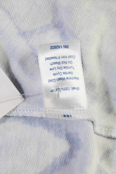 Sail To Sable Womens Ikat Print A Line Dress Sky Blue Size Extra Large