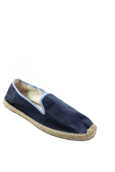 Soludos Womens Slip-On Sneakers Blue Size 11/11.5