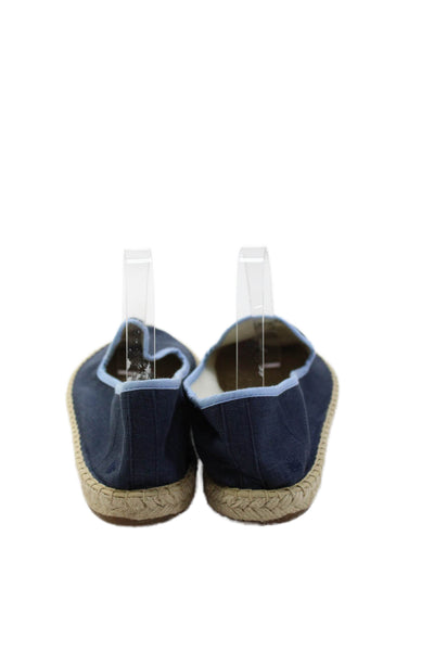 Soludos Womens Slip-On Sneakers Blue Size 11/11.5