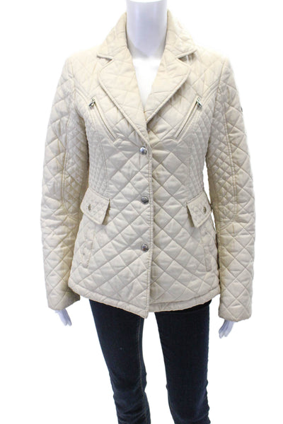 Laundry by Shelli Segal Womens Basic Jacket Beige Size S