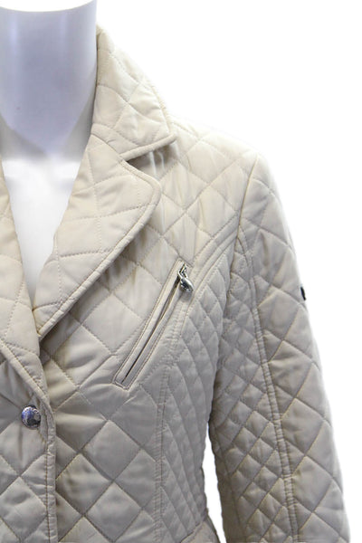 Laundry by Shelli Segal Womens Basic Jacket Beige Size S