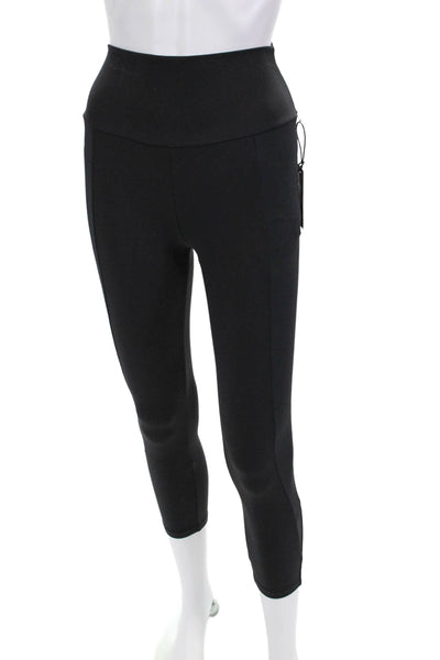 Lanston Sport Womens Stretch Activewear Leggings Black Size M