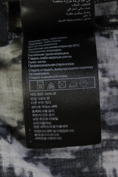 Ba&Sh Womens Cotton Abstract Print Maxi Skirt Black Size 42