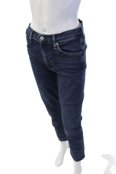 Citizens of Humanity Womens Cotton Five Pocket Skinny Jeans Blue Size 28