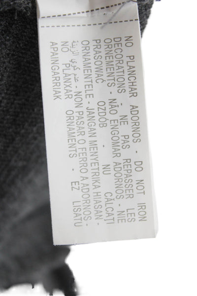 Zara Childrens Girls Pearl Detail A Line Skirt Grey Size 12-13