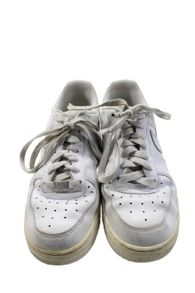 Nike Womens Air Platform Sneakers White Size 8.5