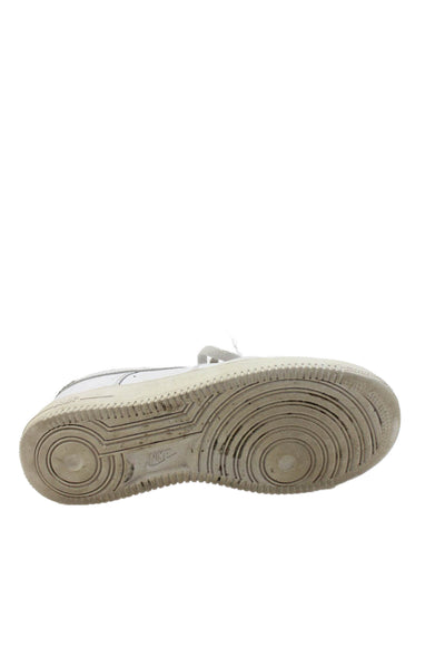 Nike Womens Air Platform Sneakers White Size 8.5