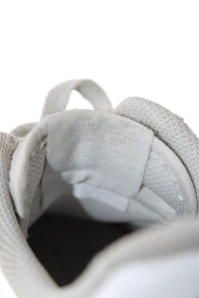 Nike Womens Air Platform Sneakers White Size 8.5