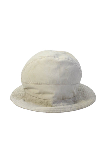 Kokin Womens Quilted Trim Bucket Hat Brown Cotton One Size