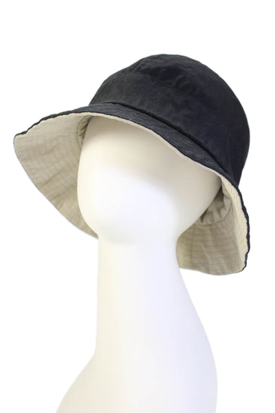 Kokin Womens Quilted Trim Bucket Hat Brown Cotton One Size