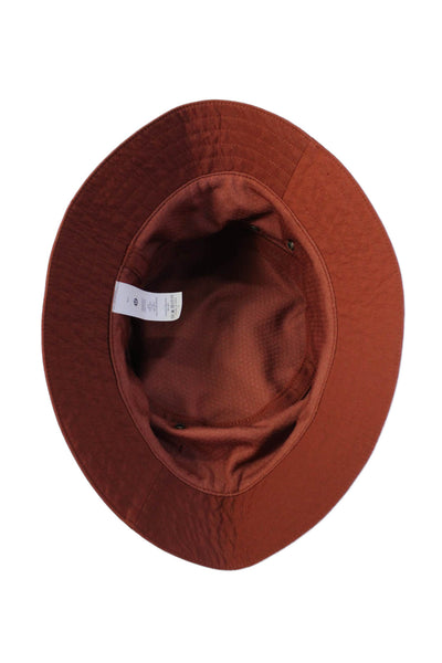 Lululemon Womens Quilted Trim Lightweight Bucket Hat Brown One Size