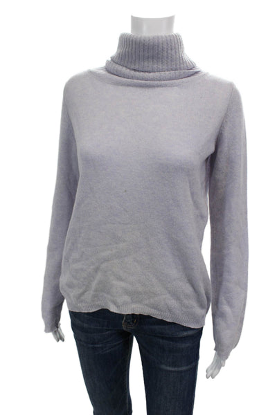 Marc Jacobs Womens Wool Turtleneck Sweater Purple Size M