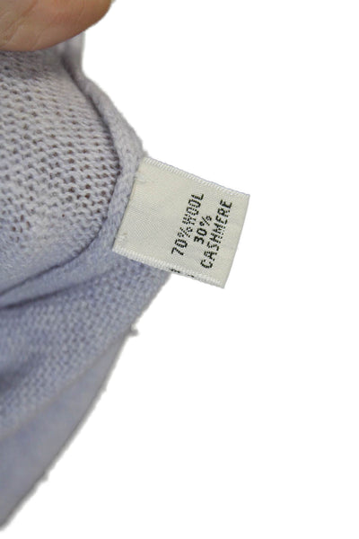 Marc Jacobs Womens Wool Turtleneck Sweater Purple Size M