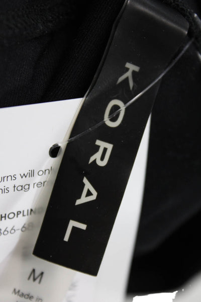 Koral Womens Stretch Leggings Black Size M