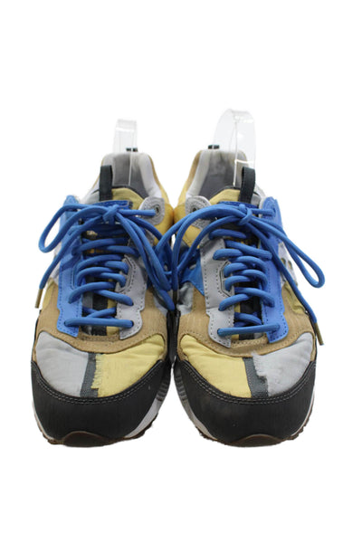 Saucony Mens Colorblock Lace Up Sneakers Multicolor Size 10