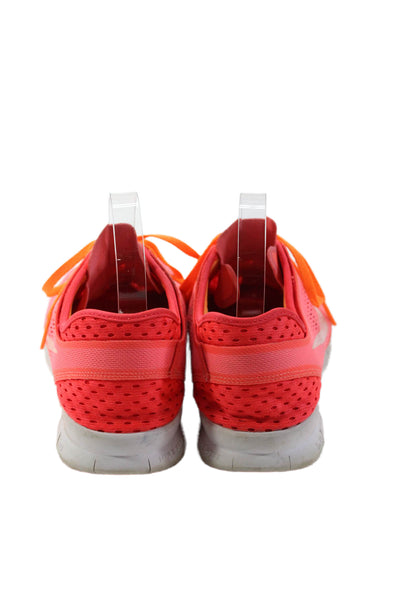 Nike Womens Lace Up Knit Nike Free TR Fit 5 Running Sneakers Pink Size 9.5