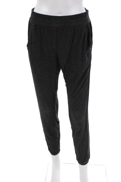 Barneys New York Womens Pull On High Rise Jogger Sweatpants Grey Size Small