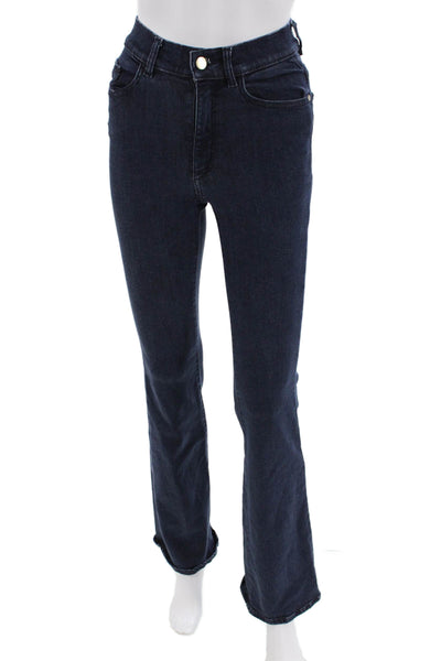 DL1961 Womens Denim Dark Wash High-Rise Bootcut Jeans Blue Size 23