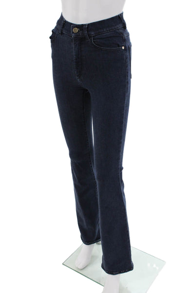 DL1961 Womens Denim Dark Wash High-Rise Bootcut Jeans Blue Size 23