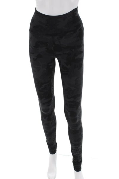 Lululemon Womens Camouflage Activewear Leggings Gray Size 2T